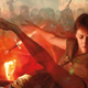 Detail from the cover of Fran Wilde’s The Fire Opal Mechanism